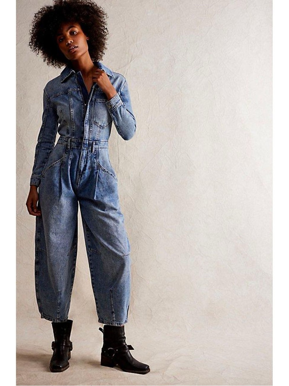 WE THE FREE | CRVY Roulette Barrel Jumpsuit